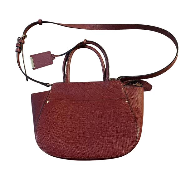 Zara Handbags - Zara basics burgundy purse